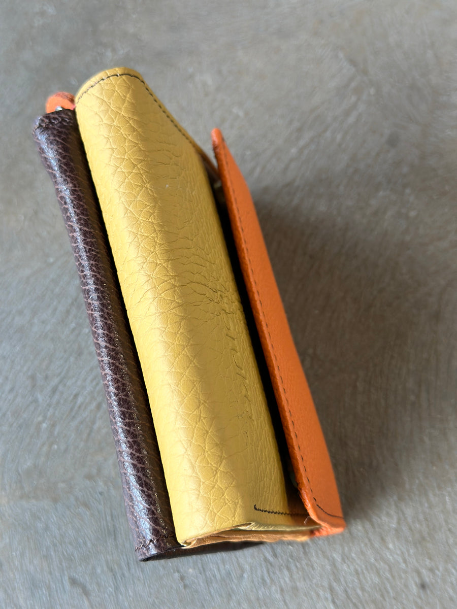 Soruka Rings Colored Leather Wallet – Clutch