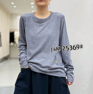 Classic Long-Sleeve Cotton Tee