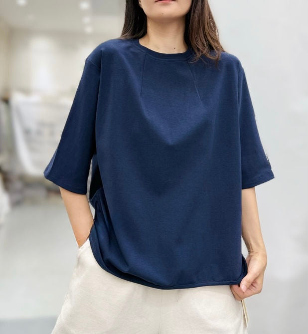 Relaxed Fit Half-Sleeve Tee