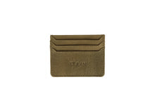 KEAA Leo Leather Cardholder Olive