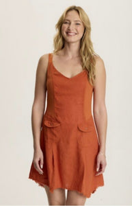 XCVI Murlie Tank Dress in Oriole