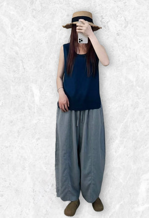 Linen Ballon Pants