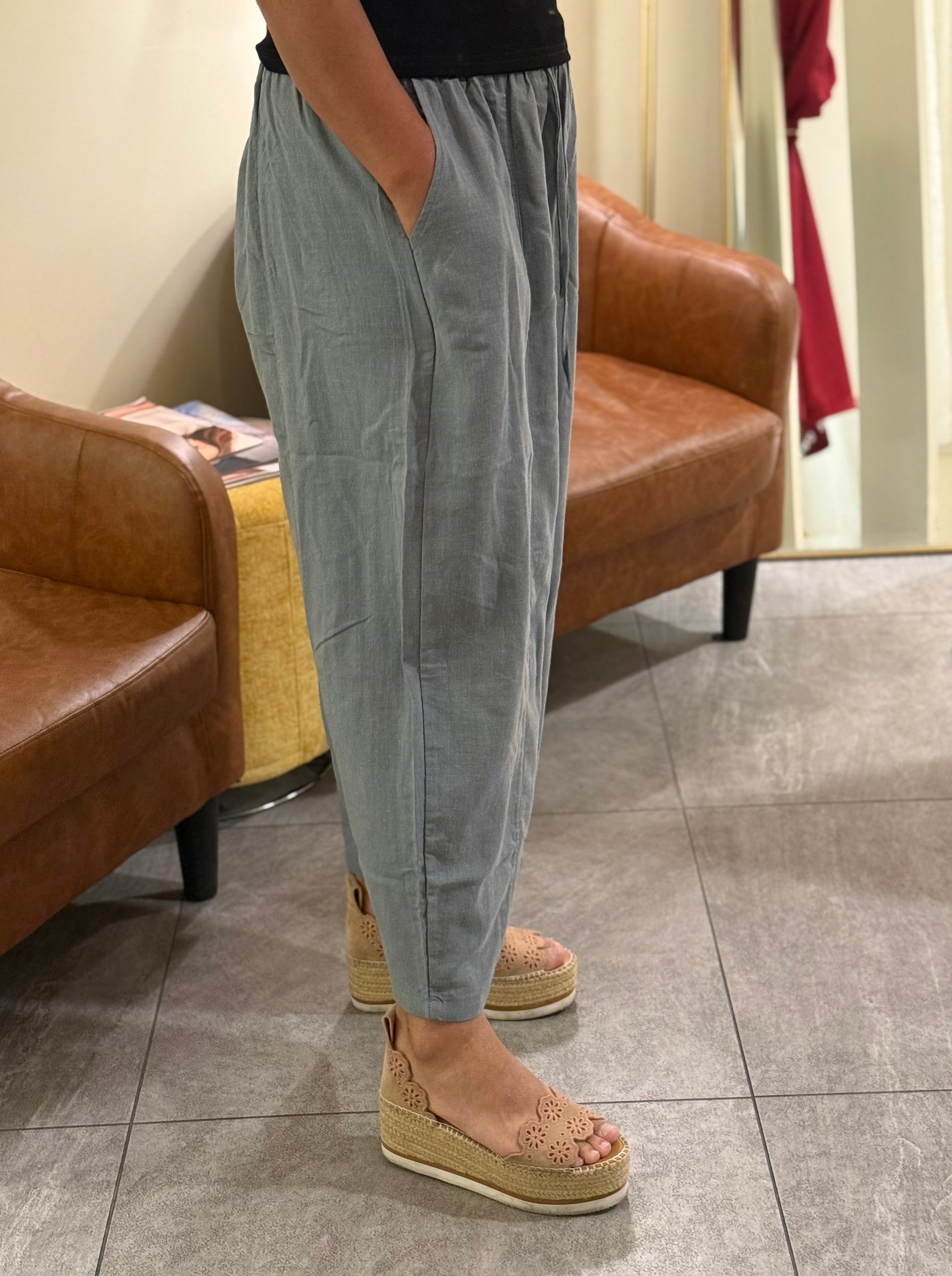 Linen Ballon Pants