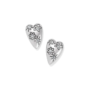 Brighton Sparkling Heart Post Earrings