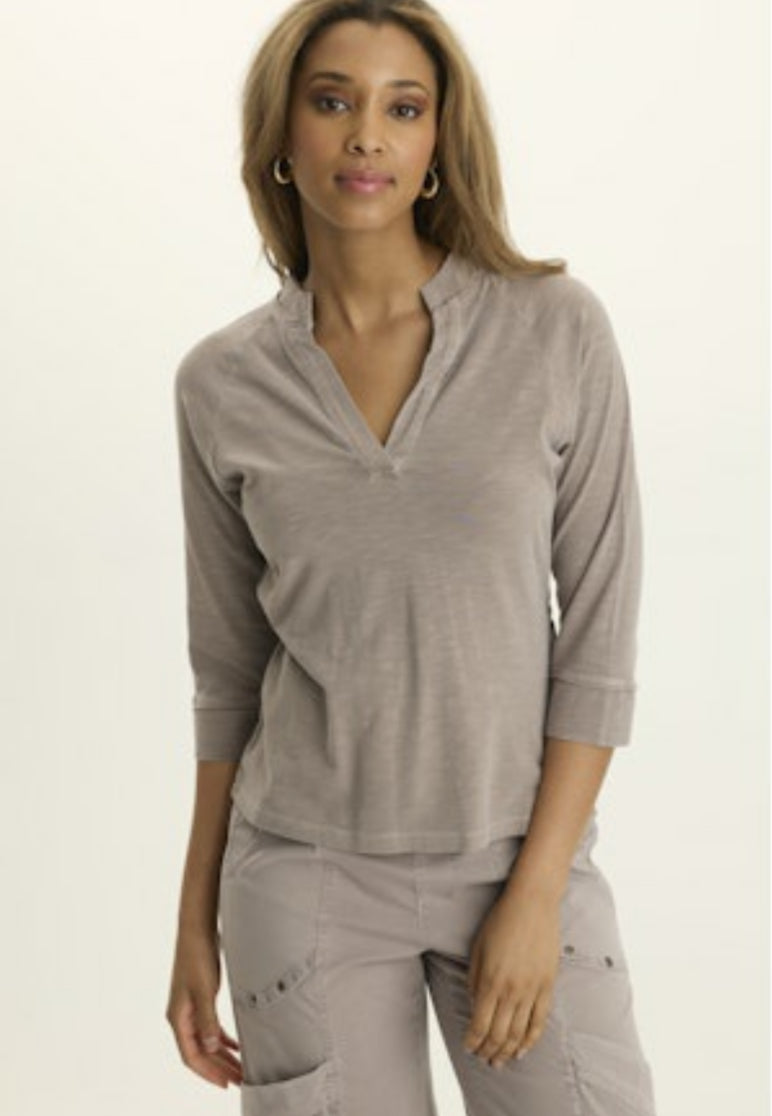 Wearables Angelo Jersey V-Neck Foxglove