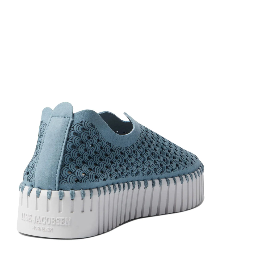 Ilse Jacobsen Tulip Platform Shoe Ash Blue