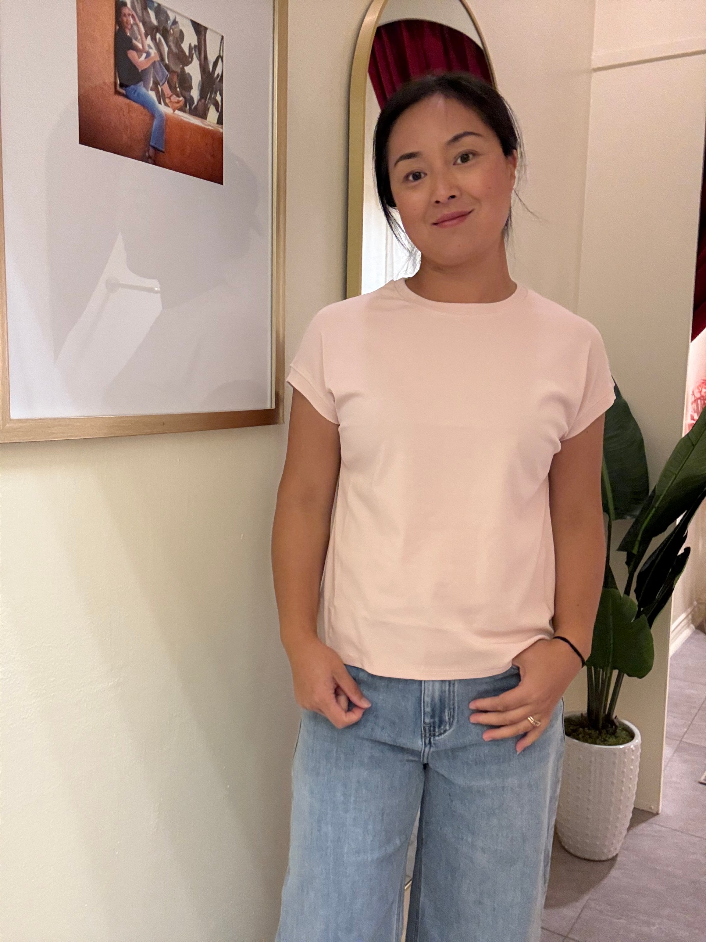 Everyday Cap Sleeve Cotton T