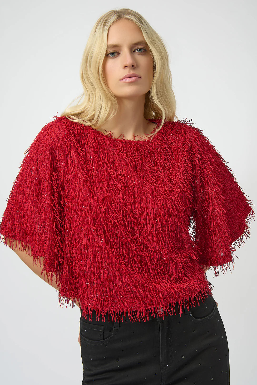 JOSEPH RIBKOFF TOP RED