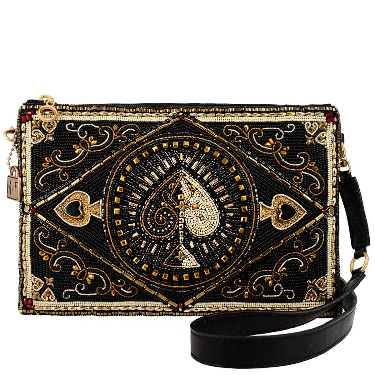 Mary Frances High Stakes Mini Crossbody Handbag