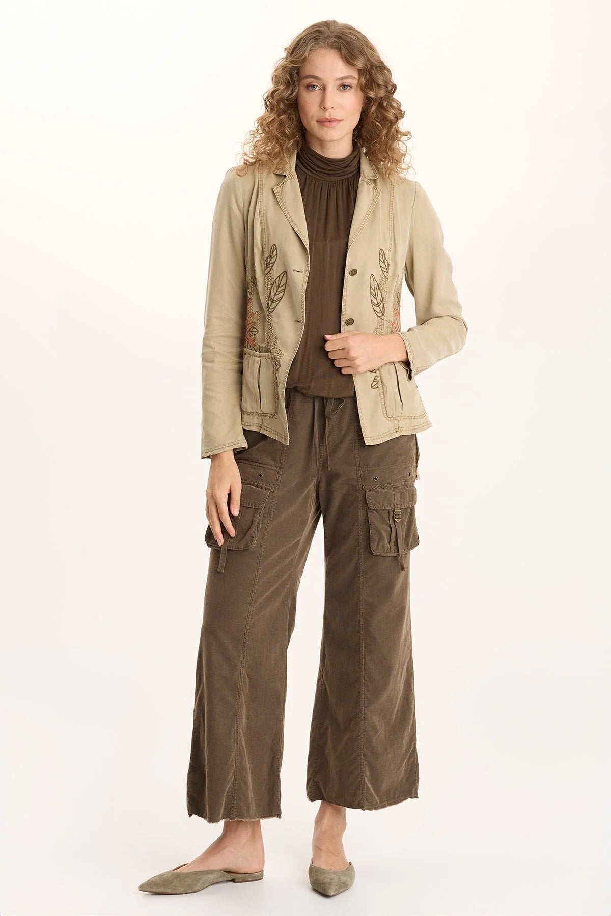 XCVI Embroidered Danski Blazer