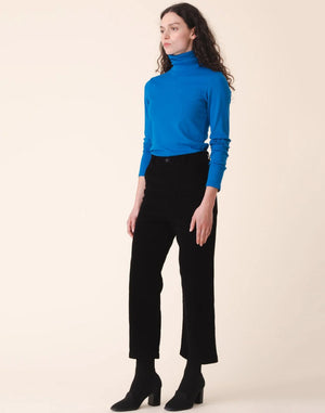 Prairie Underground Rib Turtleneck French Blue