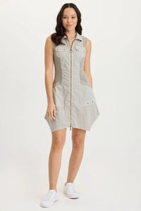 XCVI Delmis Dress in Grey