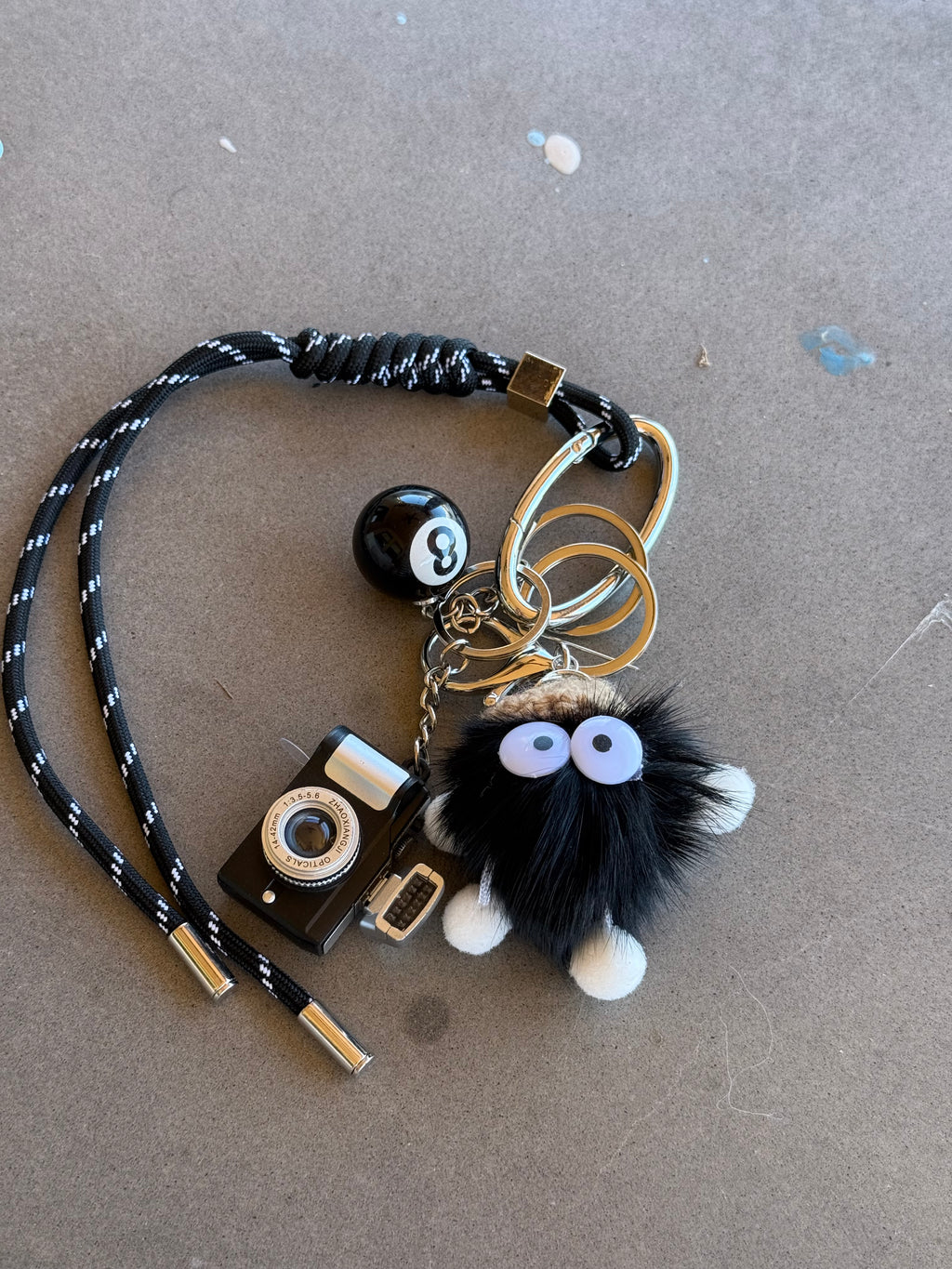 Photography & Lucky 8 Charm Keychain
