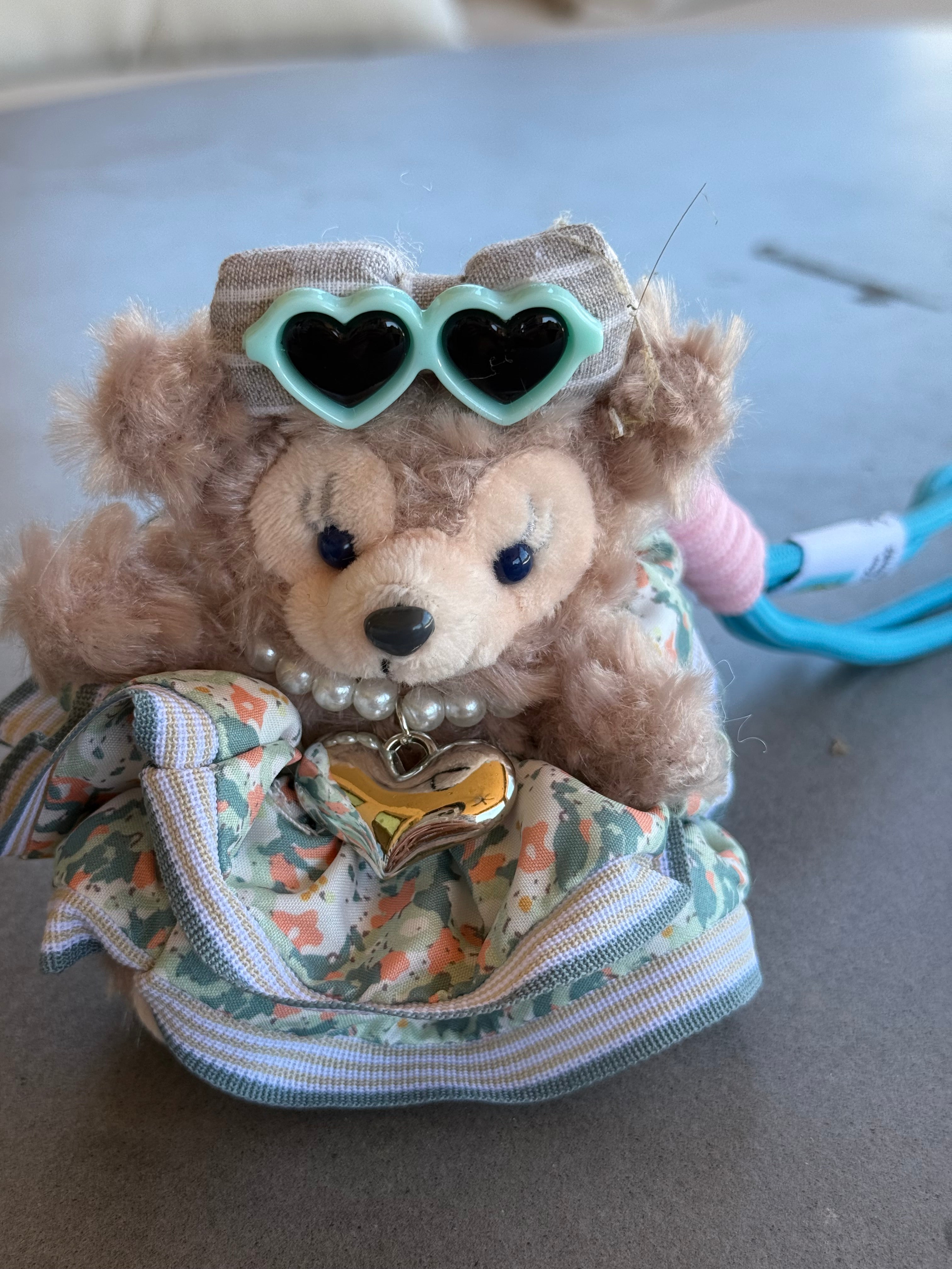 Purse Charm Ms Bear