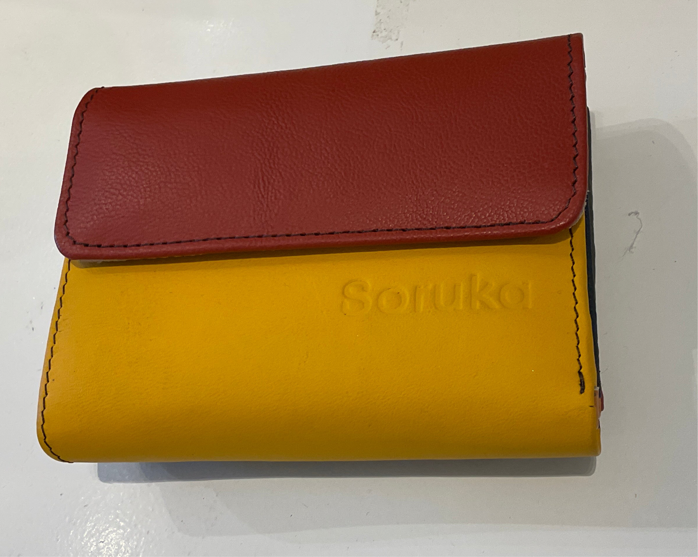Soruka Rings Wallet Honey Yellow/Brick
