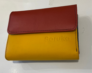 Soruka Rings Wallet Honey Yellow/Brick