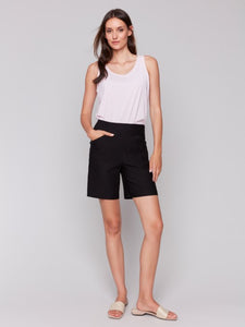 Charlie B Pull On Stretch Shorts