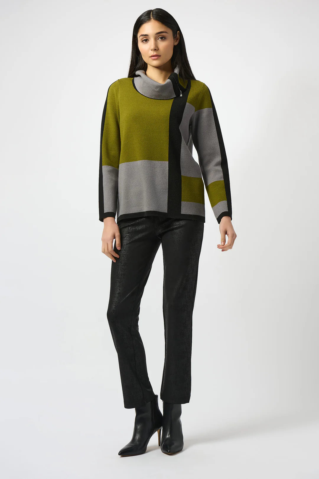 Joseph Ribkoff BKL Silky Knit Straight Pull-on Pant