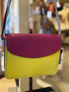 Soruka Beth Plain Crossbody Citronella/Plum