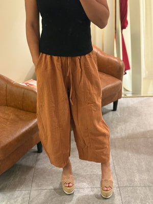 Linen Ballon Pants