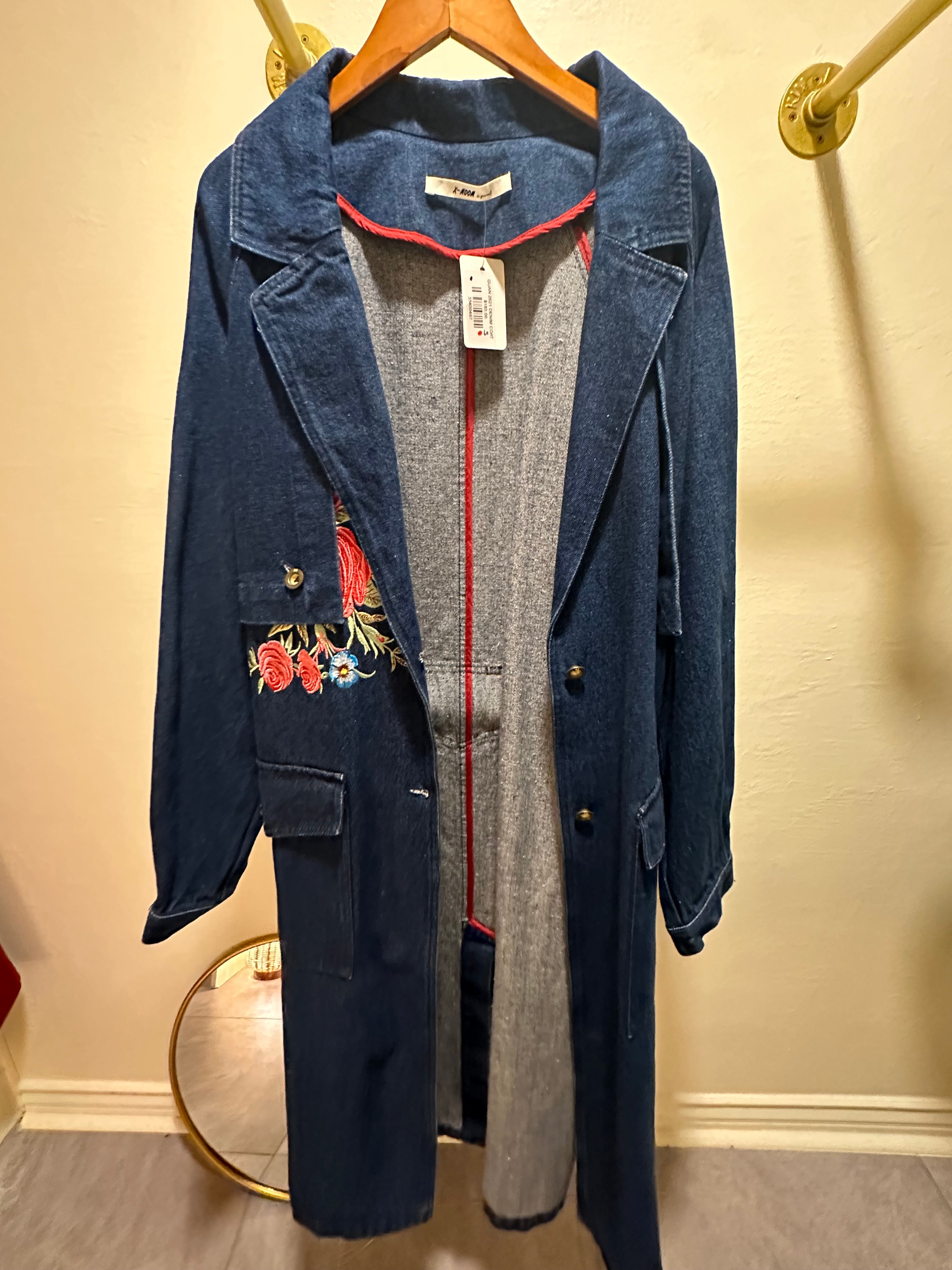 GUAN 2021 DENIM COAT