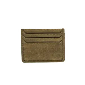 KEAA Leo Leather Cardholder Olive