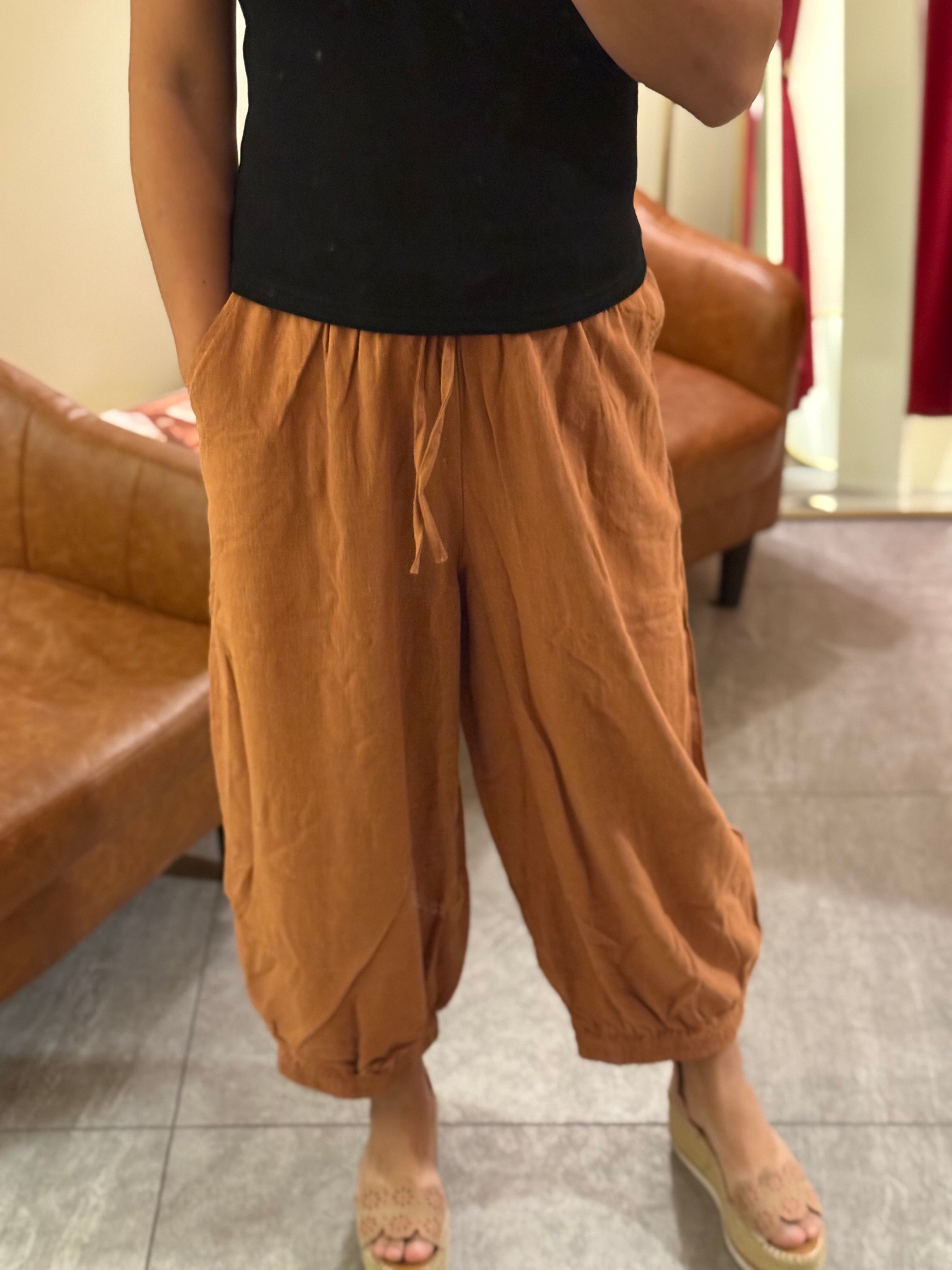 Linen Genie Pants