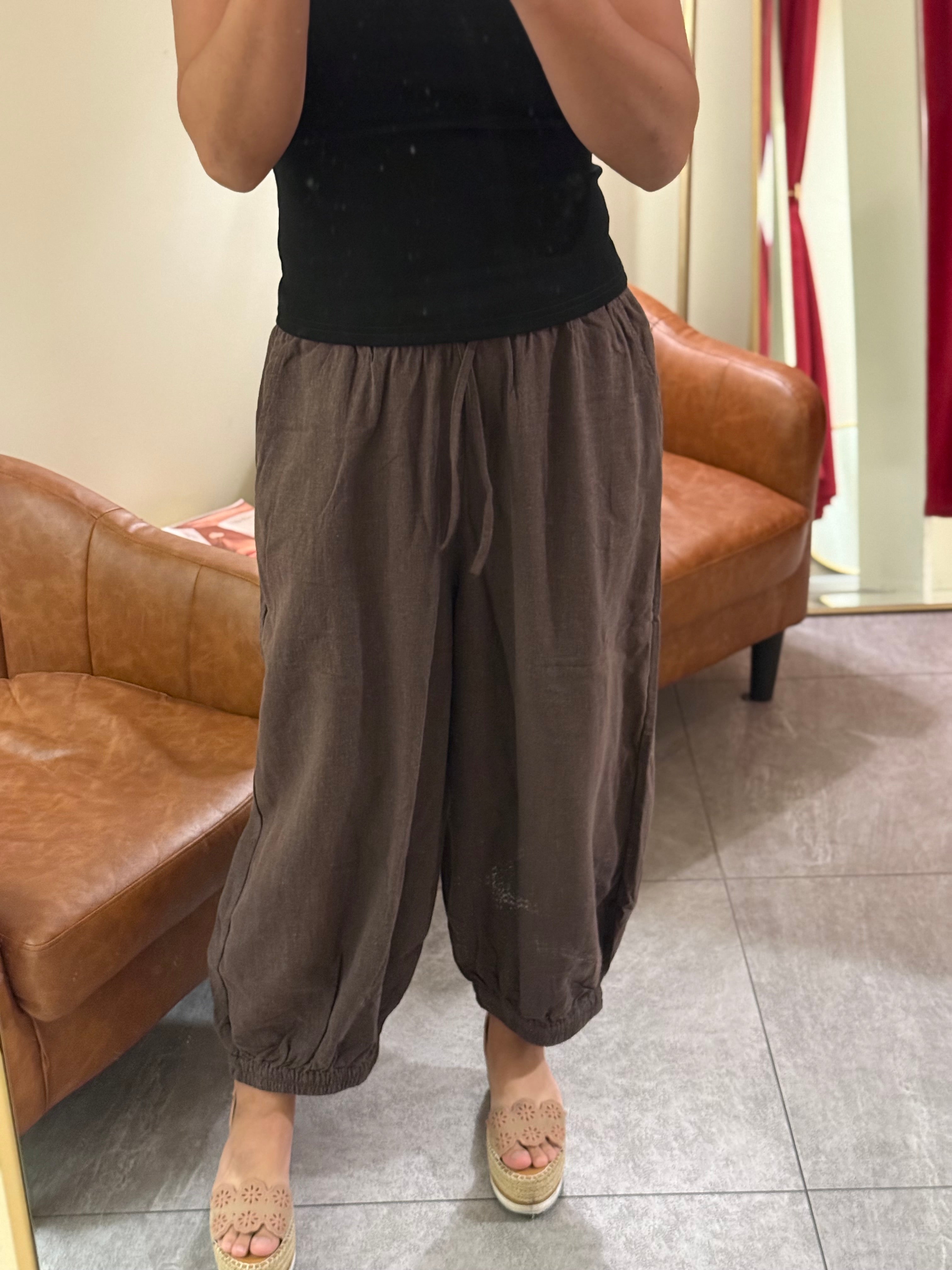 Linen Genie Pants