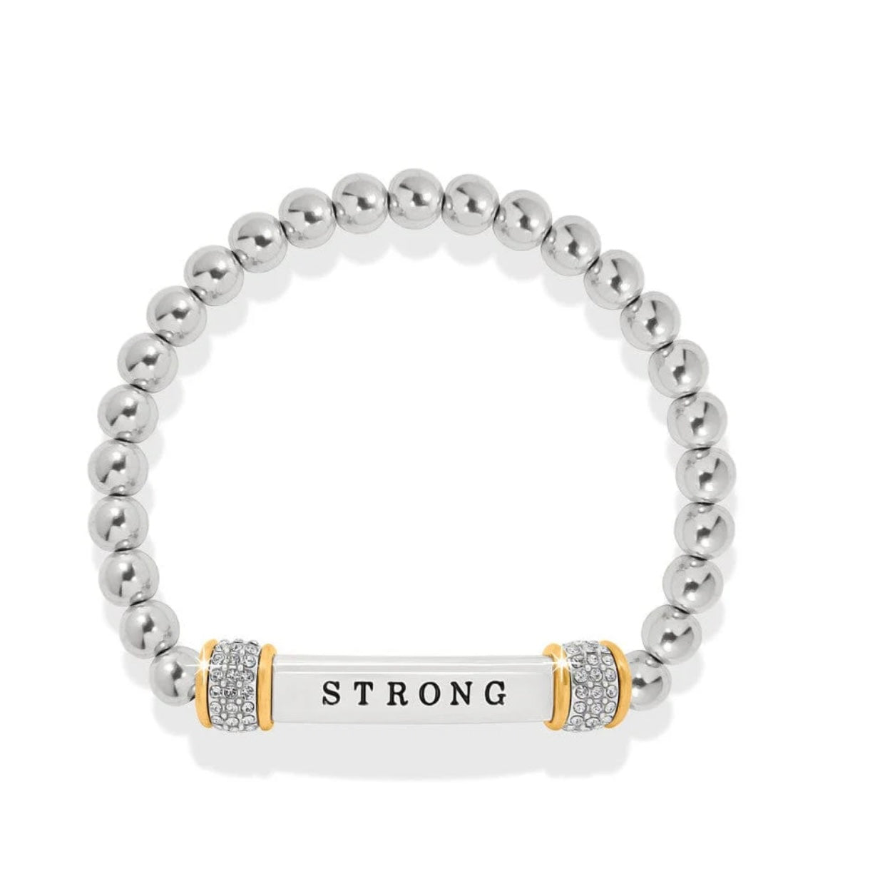 Meridian Strong Two Tone Stretch Bracelet