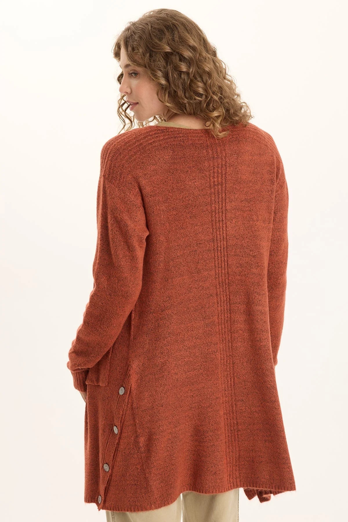 XCVI Bayek Long Open Front Knit Cardigan