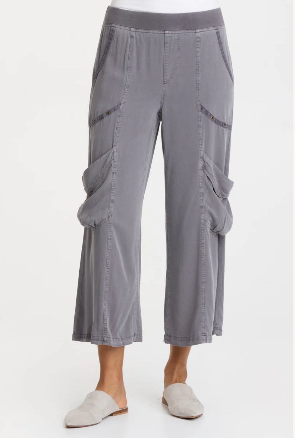 Steel Faulkner Crop Pants