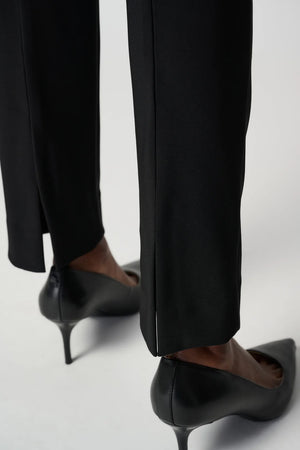 Joseph Ribkoff Black Classic Straight Leg Pant