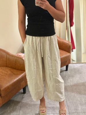 Linen Ballon Pants