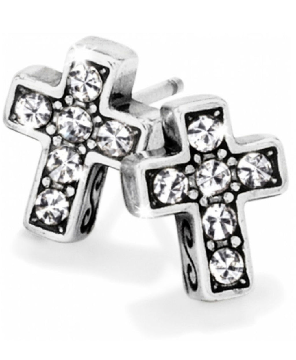 STARRY NIGHT CROSS MINI POST EARRINGS J21691