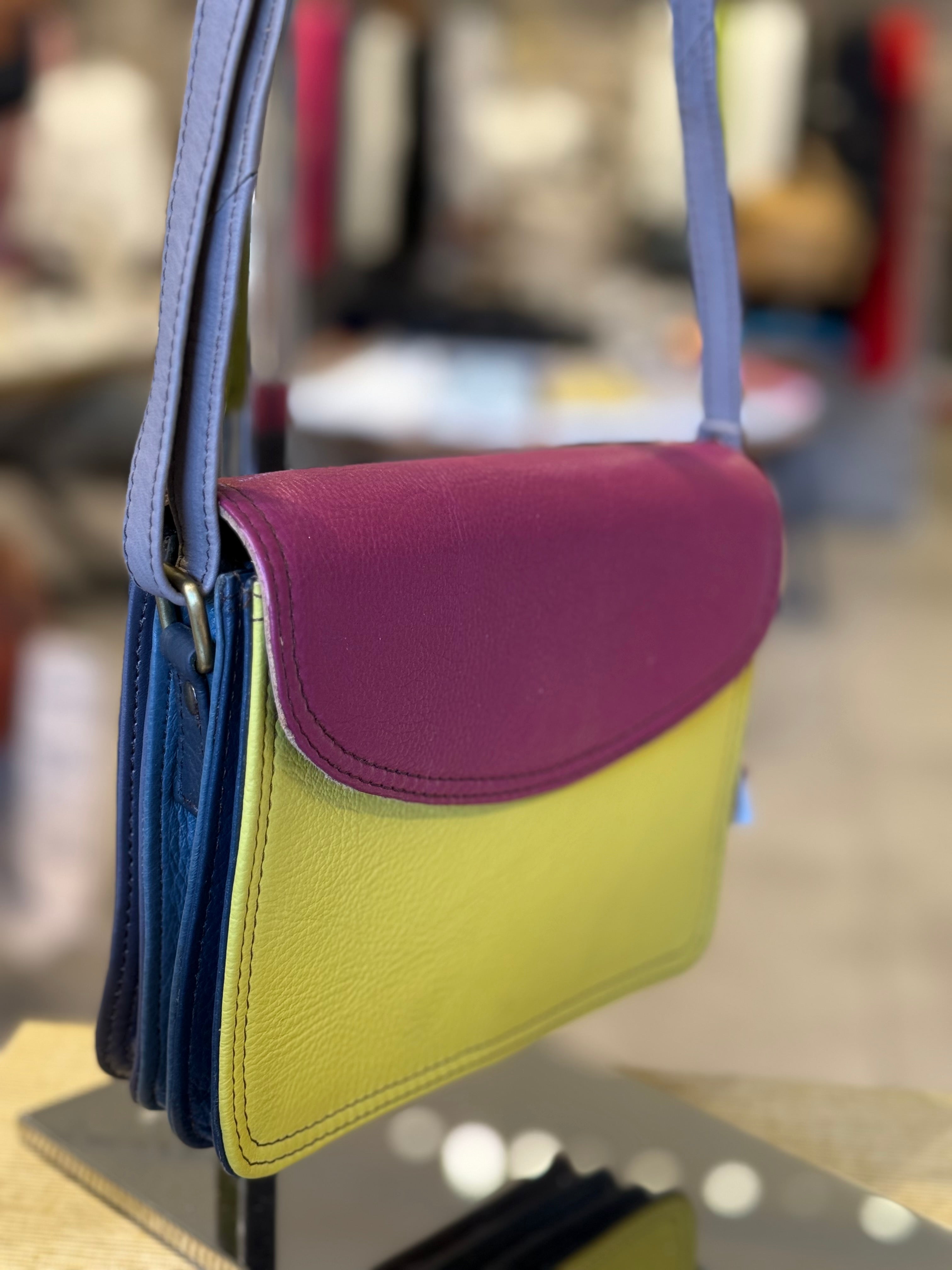 Soruka Beth Plain Crossbody Citronella/Plum
