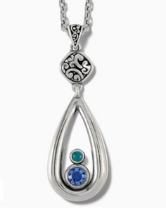 Elora Gems Tear Drop Necklace