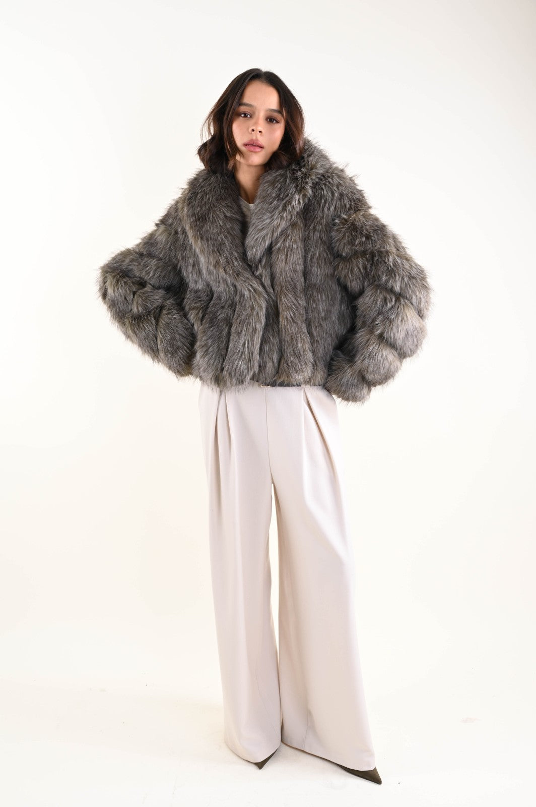 Faux Fur Coat