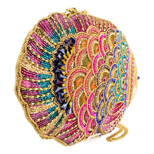 Mary Frances Crossbody Rainbow Fish