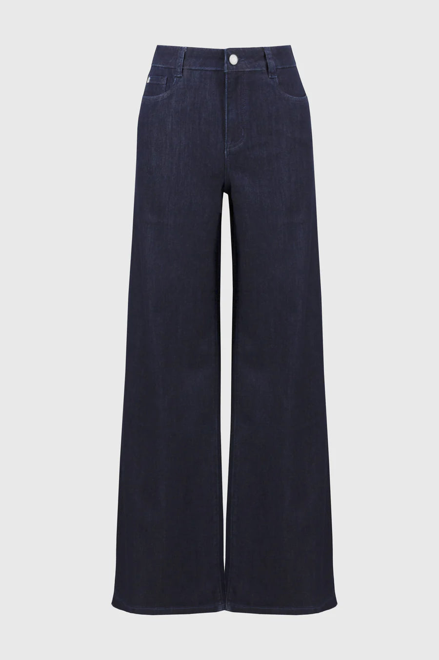 Jose Ribkoff Classic Wide-Leg Stretch Jeans Dark Denim