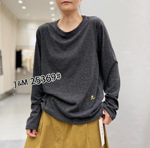 Classic Long-Sleeve Cotton Tee