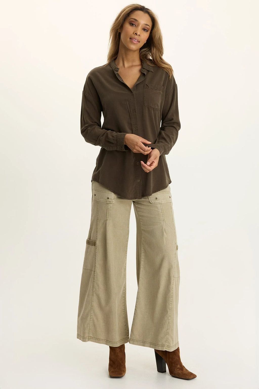 Wearables TOVE TWILL CARGO PANT Distress Wash Alamosa