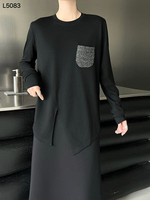 Asymmetrical Pocket Tunic