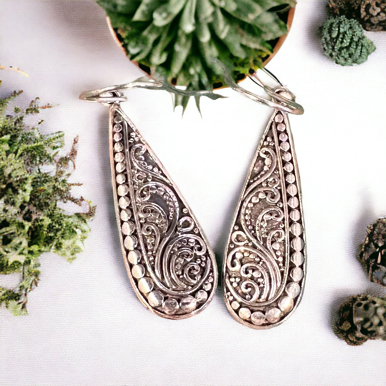 Ayuna Es Tear Drop Earrings