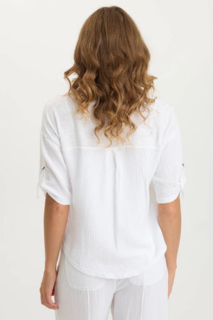 XCVI Maurice Snap Up Shirt