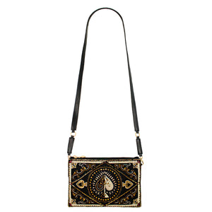 Mary Frances High Stakes Mini Crossbody Handbag
