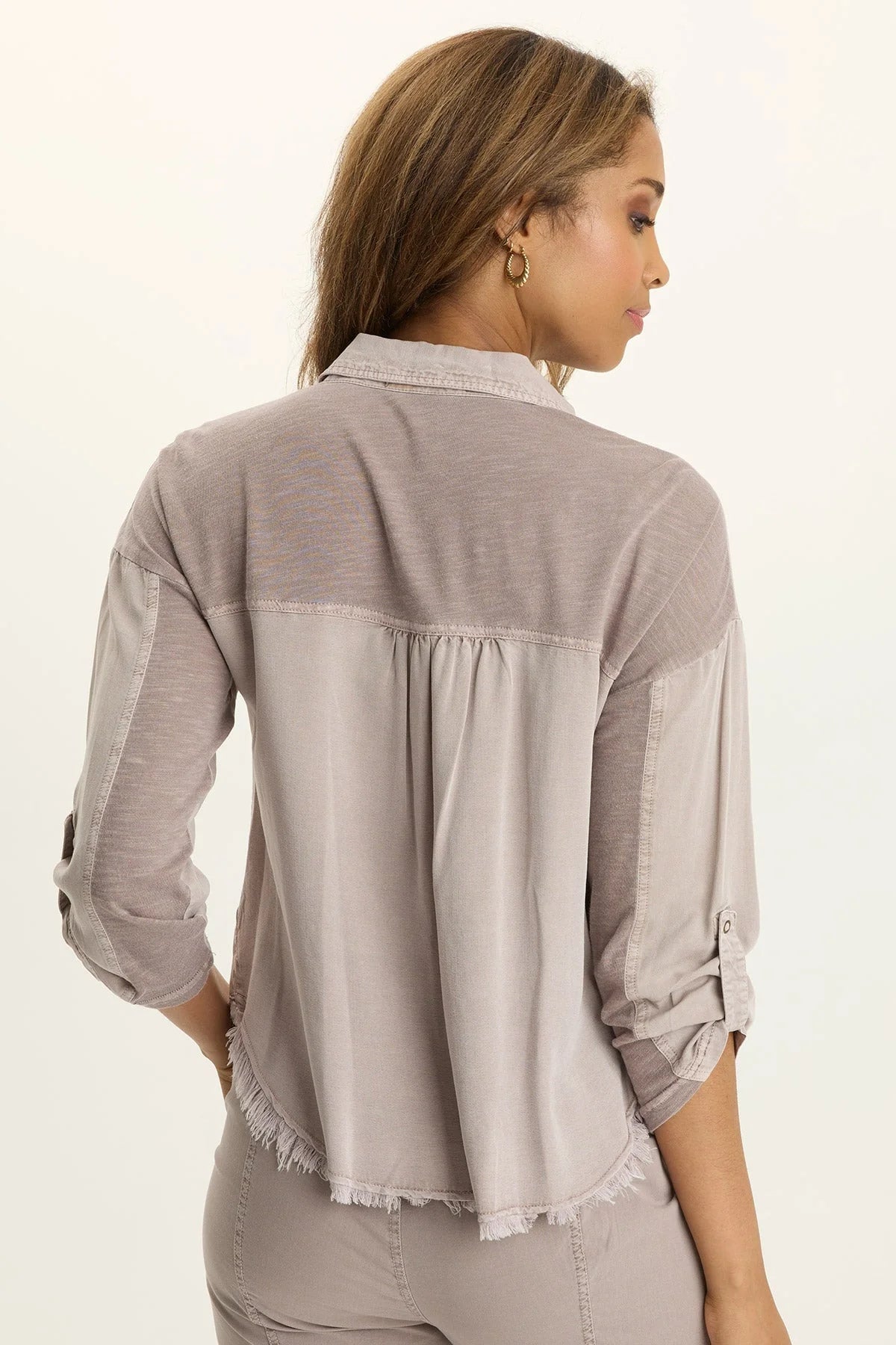 Wearables Knapp Cargo Button-Up Foxglove