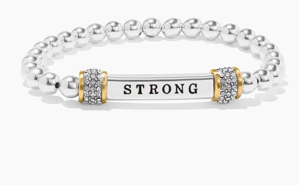 Meridian Strong Two Tone Stretch Bracelet