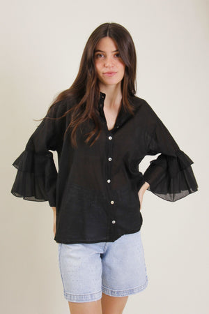 Breeze Ruffle Sleeve Blouse 6