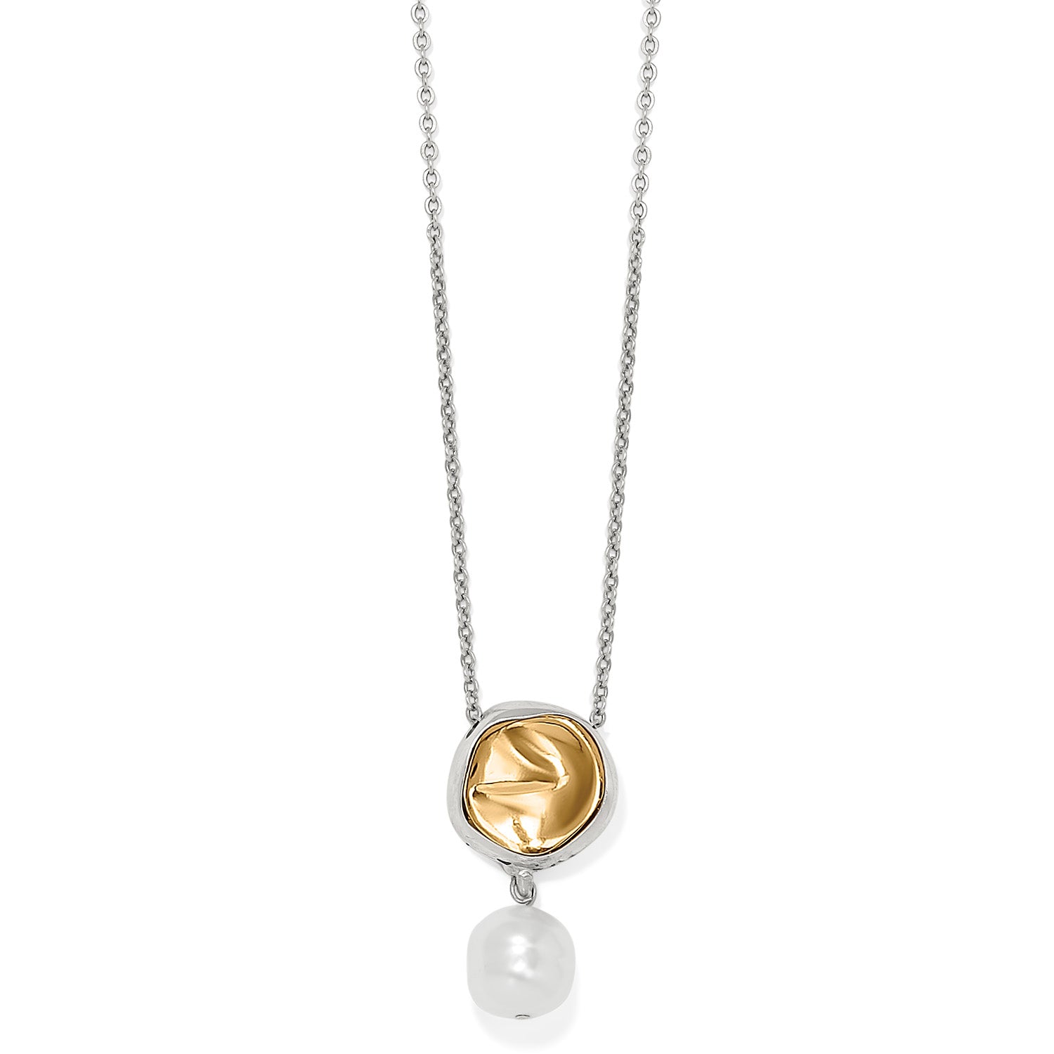 Brig Cascade Round Pearl Necklace