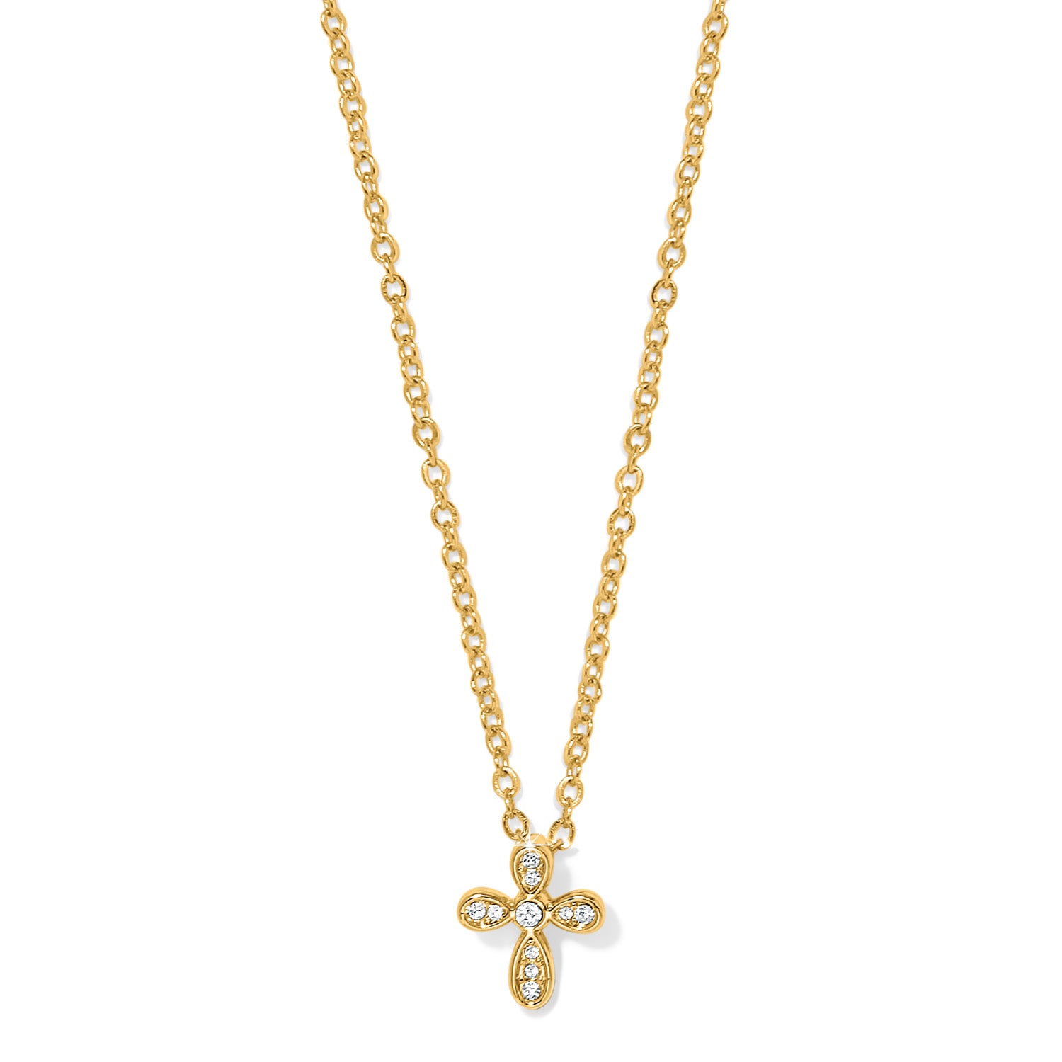 Brig Enchanting Cross Gold Necklace